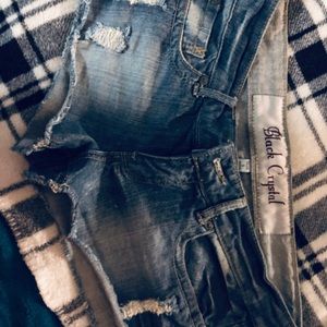 jean shorts